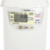 Zojirushi Bb HAC10 Home Bakery Mini Breadmaker, 1 Lb (White) | Bakes 1-Lb Loaves, 13-Hour Delay Timer, Quick-Bake under 2 Hrs, Dough and Jam and Cake Settings, Nonstick Pan and Kneader