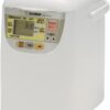 Zojirushi Bb HAC10 Home Bakery Mini Breadmaker, 1 Lb (White) | Bakes 1-Lb Loaves, 13-Hour Delay Timer, Quick-Bake under 2 Hrs, Dough and Jam and Cake Settings, Nonstick Pan and Kneader