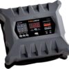 Clore Automotive PL2310 10-Amp Fully-Automatic Smart Charger, 6V and 12V Battery Charger, Battery Maintainer, and Stable Power Supply with Temperature Compensation
