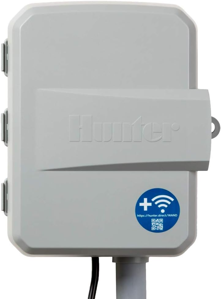 Hunter Hydrawise X2 8 Zone Sprinkler Controller, Outdoor Irrigation Timer for Lawn and Garden, Weather Based Scheduling, Cycle and Soak, Smart Controller Ready with Optional WiFi Module Hunter Hydrawise X2 8 Zone Sprinkler Controller, Outdoor Irrigation Timer for Lawn and Garden, Weather Based Scheduling, Cycle and Soak, Smart Controller Ready with Optional WiFi Module - Image 3