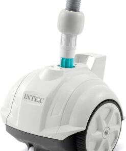 INTEX 28007E ZX50 Suction-Side Above Ground Automatic Vacuum Pool Cleaner: For Smaller Pools – Cleans Pool Floor – Removes Debris – Removable Filter Tray – 21ft Tangle Free Hose