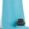 Little Giant 5-MSP 115-Volt, 1/6 HP, 1500 GPH, Aluminum Manual Utility Pump, 25-Ft. Cord, Blue 505712