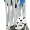 Mac Sports Heavy Duty Collapsible Folding All Terrain Utility Beach Wagon Cart, Blue/White Mac Sports Heavy Duty Collapsible Folding All Terrain Utility Beach Wagon Cart, Blue/White