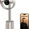 DREAME Bladeless Tower Fan for Bedroom, Smart Standing Fan with 270° Spatial Airflow for Whole-Room Circulation, 59ft/s High Velocity, 10 Speeds 3 Modes, Temperature-Adaptive Airflow, MF10-Beige