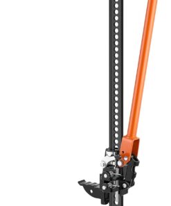 VEVOR Farm Jack 48 inch Utility High Lift, 7000 lbs Capacity Ratcheting Off Road Jeep Jack, Heavy for Tractor, Truck, SUV, Bumper Lift, Orange