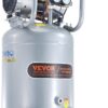 VEVOR 13-Gallon Air Compressor, 2HP, 4.6 SCFM@90PSI, Oil-Free Tank, 66dB Quiet Operation, Ideal for Tire Inflation, Woodworking, Auto Repairs, and Spray Painting (Maximum Pressure 125 PSI)