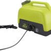 Sun Joe Cordless Electric Pressure Power Washer w/ 2.0Ah Battery, Charger & Adjustable Nozzle, 1.5 GPM, 90W Motor - Heavy-Duty Cleaning Machine for Patios, Decks, Sidewalks & Cars, IONMAX WA24C-LTE Sun Joe Cordless Electric Pressure Power Washer w/ 2.0Ah Battery, Charger & Adjustable Nozzle, 1.5 GPM, 90W Motor - Heavy-Duty Cleaning Machine for Patios, Decks, Sidewalks & Cars, IONMAX WA24C-LTE