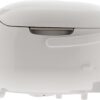 Zojirushi Ns ZCC10 Neuro Fuzzy Rice Cooker and Warmer (White) | 5.5-Cup Neuro Fuzzy Rice Cooker, Menu Settings for White, Brown, Porridge, Quick, Nonstick Spherical Pan, Made in Japan