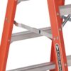 Louisville Ladder 14-Foot Fiberglass Twin Front Step Ladder, 375-Pound Load Capacity, Type IAA, FM1414HD