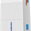 KNKA Energy Star 4500 Sq.Ft Dehumidifier for Basement, Max 80 Pint/Day | Dehumidifier with Drain Hose, Dehumidifiers for Home, Bedroom, Bathroom, Large Room, Smart Humidity Control, Sleep Mode