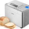 CUCKOO 2 lb. Bread Maker Machine with Auto Dispenser, CBM-AAB101S | 15 Menu Options, 3 Crust Colors, Fruit and Nut Dispensing, 6 Accessories, Sourdough Baking