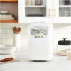 Zojirushi Bb HAC10 Home Bakery Mini Breadmaker, 1 Lb (White) | Bakes 1-Lb Loaves, 13-Hour Delay Timer, Quick-Bake under 2 Hrs, Dough and Jam and Cake Settings, Nonstick Pan and Kneader