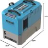ALORAIR Commercial Dehumidifier with Pump, Up to 180 PPD (Saturation), 85 PPD at AHAM, 6 Years Limited Warranty, LGR Industrial Dehumidifier for Flood Repair, Crawlspace and Basement Drying