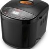 VEVOR Bread Maker, 19-in-1 2LB Dough Machine, Nonstick Ceramic Pan Automatic Breadmaker with Gluten Free Setting, Whole Wheat Bread Making, Digital, Programmable, 3 Loaf Sizes, 3 Crust Colors