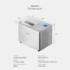 CUCKOO 2 lb. Bread Maker Machine with Auto Dispenser, CBM-AAB101S | 15 Menu Options, 3 Crust Colors, Fruit and Nut Dispensing, 6 Accessories, Sourdough Baking CUCKOO 2 lb. Bread Maker Machine with Auto Dispenser, CBM-AAB101S | 15 Menu Options, 3 Crust Colors, Fruit and Nut Dispensing, 6 Accessories, Sourdough Baking