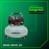 Metabo HPT Pancake Air Compressor, 6-Gallon 165PSI, Portable Air Compressor with 1.0 HP Oil-Free High Efficiency Motor, Lihghtweight, Quick Couplers for Fast Tool Changes, EC711S Metabo HPT Pancake Air Compressor, 6-Gallon 165PSI, Portable Air Compressor with 1.0 HP Oil-Free High Efficiency Motor, Lihghtweight, Quick Couplers for Fast Tool Changes, EC711S