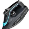 Pursteam SteamBurst+ 1750W Steam Iron, Ceramic Soleplate, Adjustable Steam, Burst of Steam, Self-Clean, Anti-Calc, Anti-Drip, Powerful & Long-Lasting Steam for All Fabrics