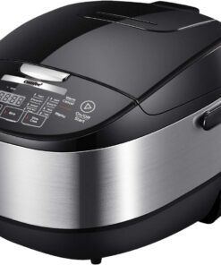 COMFEE' Rice Cooker, Japanese Large Rice Cooker with Fuzzy Logic Technology, 11 Presets, 10 Cup Uncooked/20 Cup Cooked, Auto Keep Warm, 24-Hr Delay Timer