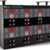 Schumacher Electric 8 Bank, 6V / 12V Battery Charger Station - Multi-Bank Charger for AGM, Gel, LFePO4 & Deep-Cycle Units - Automatic Charging, Microprocessor-Controlled - DSR127