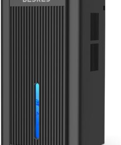 BEDRED Dehumidifier, 95OZ Dehumidifier for Home 1000 sq ft - Quiet with Auto Shut Off & Relaxing 7 Color Ambient Light, Ideal for Livingroom, Bedroom, Basement (Black)