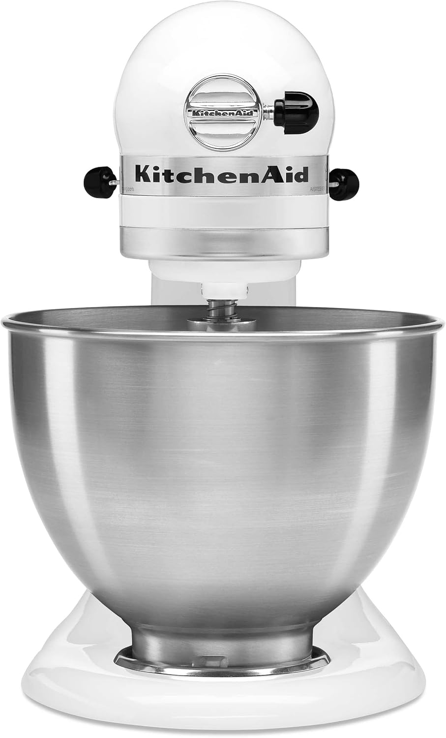 KitchenAid Classic Series 4.5 Quart Tilt-Head Stand Mixer K45SS, White KitchenAid Classic Series 4.5 Quart Tilt-Head Stand Mixer K45SS, White - Image 2