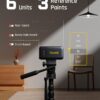 Fanttik A10 Pro 2-in-1 Digital Laser Tape Measure with HD IPS Color Display, 165Ft Rechargeable Laser Measurement Tool & 9.8Ft Measuring Tape, 6 Units Selectable, for Distance/Area/Volume