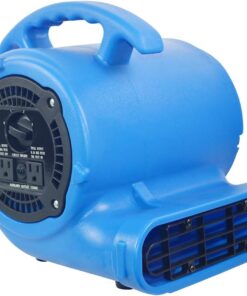 1/2hp 2800CFM Speed Air Mover Carpet Dryer Floor Fan Cooling Fan - Industrial Heavy Duty Abanico de Piso Blower Fan with High Power for Commercial and Industrial Use