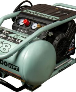 Metabo HPT Air Compressor, THE TANK, 8-Gallon Trolley Air Compressor, 225 PSI, Versatile for Use with Framing, Siding, Finish, or Roofing Nailers, Easy Mobility with Rubber Tires, EC1315S