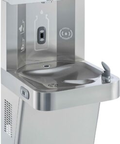 Avalon Wall Mounted Water Fountain with Bottle Filling Station, High Capacity Cooling, Sensor Dispensing, Self Cleaning, Digital Bottle Counter Display, Dual Filtration, ADA Compliant
