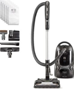 Kenmore BC4039 600 Series Pet Friendly Bagged Canister Vacuum with POP-N-GO, Pet PowerMate, Hair Eliminator Brushroll, HEPA Filter, Performance Indicator, Extended Reach and Auto Cord Rewind