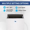 Whynter ARC-1230WNH 14,000 BTU (12,000 BTU SACC) NEX Inverter Dual Hose Cooling Portable Air Conditioner, Heater, Dehumidifier, and Fan with Smart Wi-Fi, Up to 600 sq ft in White