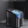 GoveeLife Smart Ice Maker Countertop, Portable Ice Machine with Voice Control, 9 Ice Cubes in 6 Minutes 3 Sizes, 26lbs/24Hrs, Self Cleaning RGB Lights, Quiet Ice Maker with Scoop for Kitchen Black | 9 Ice Cubes in 6 Mins 3 Sizes, Self Cleaning, RGB Lights, Portable Ice Machine with Scoop for Kitchen, Party GoveeLife Smart Ice Maker Countertop, Portable Ice Machine with Voice Control, 9 Ice Cubes in 6 Minutes 3 Sizes, 26lbs/24Hrs, Self Cleaning RGB Lights, Quiet Ice Maker with Scoop for Kitchen Black | 9 Ice Cubes in 6 Mins 3 Sizes, Self Cleaning, RGB Lights, Portable Ice Machine with Scoop for Kitchen, Party