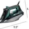 Rowenta Pro Master Stainless Steel Soleplate Steam Iron for Clothes, Anti-Drip Protection, 210 g/min, 400 Microsteam Holes, 1775 Watts Iron Steamer for Clothes, Powerful Steam DW8360
