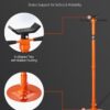 VEVOR Underhoist Support Stand 3/4 Ton Capacity Under Hoist Jack Stand | Lifting from 51.97" to 80", Bearing Mounted Spin Handle, with Two Wheels & Foot Pedal, Support Vehicle Components VEVOR Underhoist Support Stand 3/4 Ton Capacity Under Hoist Jack Stand | Lifting from 51.97" to 80", Bearing Mounted Spin Handle, with Two Wheels & Foot Pedal, Support Vehicle Components