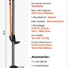 VEVOR Farm Jack 60inch, 7000 lbs Capacity Ratcheting Off Road Jeep Jack for Tractor, Truck, SUV, Bumper Lift, Orange VEVOR Farm Jack 60inch, 7000 lbs Capacity Ratcheting Off Road Jeep Jack for Tractor, Truck, SUV, Bumper Lift, Orange