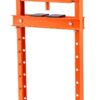 VEVOR Hydraulic Shop Press, 12 Ton/26000lbs, H-Frame, 4-Hold Adjustable Height, with Movable Plates, for Garage or Professional Users, Orange