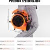 VEVOR Air Mover, 1/4 HP 1000 CFM Carpet Dryer for Cooling and Ventilating, Portable Floor Blower Fan with 4 Blowing Angles and Time Function, for Janitorial, Home, Commercial Use VEVOR Air Mover, 1/4 HP 1000 CFM Carpet Dryer for Cooling and Ventilating, Portable Floor Blower Fan with 4 Blowing Angles and Time Function, for Janitorial, Home, Commercial Use