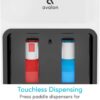 Avalon Top Loading Water Cooler Dispenser - Hot & Cold Water, Child Safety Lock, Innovative Slim Design, Holds 3 or 5 Gallon Bottles - UL Listed Avalon Top Loading Water Cooler Dispenser - Hot & Cold Water, Child Safety Lock, Innovative Slim Design, Holds 3 or 5 Gallon Bottles - UL Listed