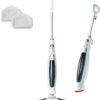 Kenmore SM2060 S200 Series Steam Mop for Floor Cleaning with Easy Scrubber & 2pcs Washable Pads, 2 Modes, Quick-Heating, Lightweight for Hardwood and Tile