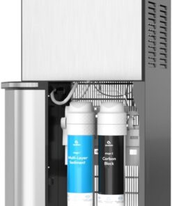 Avalon Self Cleaning Bottleless Water Cooler Water Dispenser - 3 Temperature Settings - Hot, Cold & Room Water, Durable Stainless Steel Cabinet, NSF Certified Filter- UL Listed