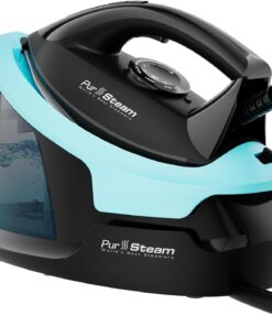 Pursteam Steam Station Max Ceramic Soleplate Steam Iron for Clothes 1500W, 50.7oz Removable Water Tank, Fast Heat Up Self-Clean, Auto Shut-Off, Professional Iron Steamer for Ironing