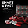 Schumacher Electric 8 Bank, 6V / 12V Battery Charger Station - Multi-Bank Charger for AGM, Gel, LFePO4 & Deep-Cycle Units - Automatic Charging, Microprocessor-Controlled - DSR127