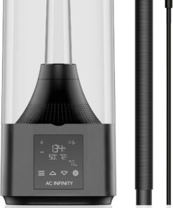 AC Infinity CLOUDFORGE T3, Plant Humidifier 4.5L with VPD Humidity Controls, 10-Level Precision Vaporizer, Extendable Targeting Hose and No-Leak Seal for Grow Tents