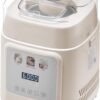 VEVOR Upright Automatic Ice Cream Maker with Built-in Compressor, 1 Quart No Pre-freezing Gelato Maker & Frozen Yogurt Machine, 4 Modes Electric Sorbet-Maker, Compressor Ice Cream Machine for Home