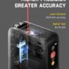 Fanttik A10 Pro 2-in-1 Digital Laser Tape Measure with HD IPS Color Display, 165Ft Rechargeable Laser Measurement Tool & 9.8Ft Measuring Tape, 6 Units Selectable, for Distance/Area/Volume
