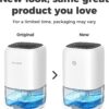 TABYIK 35 OZ Dehumidifier for Bedroom RV, Quiet with Auto Shut Off, White | 280 Sq.Ft Small Dehumidifiers for Home Bathroom Closet, 7 Color Light, 28dB Ultra Quiet, 35OZ Water Tank TABYIK 35 OZ Dehumidifier for Bedroom RV, Quiet with Auto Shut Off, White | 280 Sq.Ft Small Dehumidifiers for Home Bathroom Closet, 7 Color Light, 28dB Ultra Quiet, 35OZ Water Tank