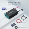 Renogy 1000W Pure Sine Wave Inverter 12V DC to 120V AC Converter for Home, RV, Truck, Off-Grid Solar Power 110V with Built-in 5V/2.1A USB Port, Hardwire Remote Controller Renogy 1000W Pure Sine Wave Inverter 12V DC to 120V AC Converter for Home, RV, Truck, Off-Grid Solar Power 110V with Built-in 5V/2.1A USB Port, Hardwire Remote Controller