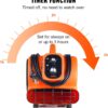 VEVOR Air Mover, 1/4 HP 1000 CFM Carpet Dryer for Cooling and Ventilating, Portable Floor Blower Fan with 4 Blowing Angles and Time Function, for Janitorial, Home, Commercial Use VEVOR Air Mover, 1/4 HP 1000 CFM Carpet Dryer for Cooling and Ventilating, Portable Floor Blower Fan with 4 Blowing Angles and Time Function, for Janitorial, Home, Commercial Use