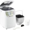 Zojirushi Bb HAC10 Home Bakery Mini Breadmaker, 1 Lb (White) | Bakes 1-Lb Loaves, 13-Hour Delay Timer, Quick-Bake under 2 Hrs, Dough and Jam and Cake Settings, Nonstick Pan and Kneader