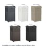 Suncast 33 Gallon Wicker-Style Hideaway Trash Can with Secure Latching Lid and Weather-Resistant Construction for Patio, Cyberspace Grey, Made in the USA Suncast 33 Gallon Wicker-Style Hideaway Trash Can with Secure Latching Lid and Weather-Resistant Construction for Patio, Cyberspace Grey, Made in the USA